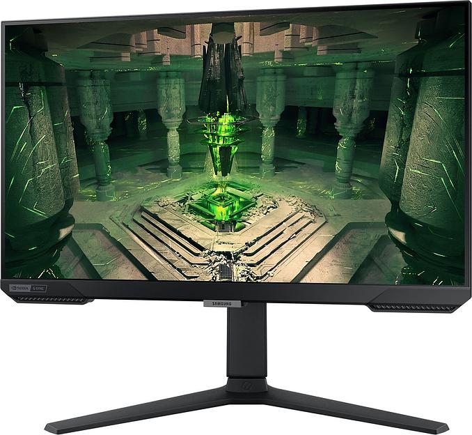 Монитор Samsung 25" Odyssey G4 S25BG400EI черный IPS LED 16:9 HDMI полуматовая HAS Piv 400cd 178гр/178гр 1920x1080 240Hz G-Sync FreeSync Premium DP FHD 4.5кг фото 6
