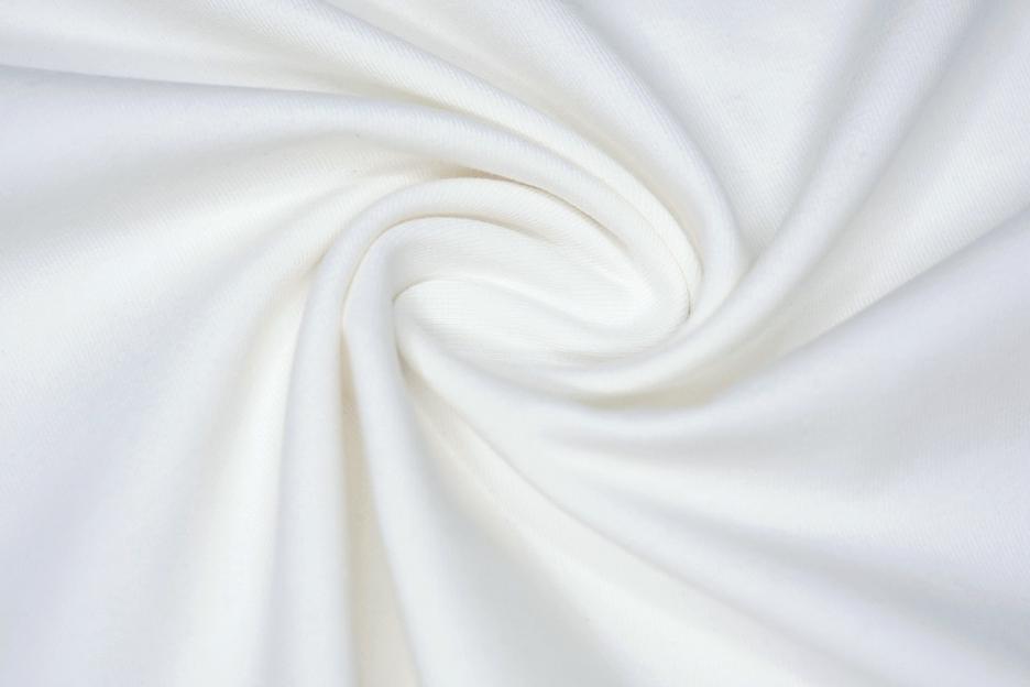 Футер однотонный 2-х нитка петля белый 14 ТТ фото 1