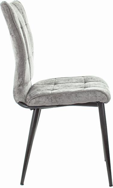 Стул для дома Бюрократ CH-K10 серый Light 19 металл черный на ножках (CH-K10_1/LT19) фото 3