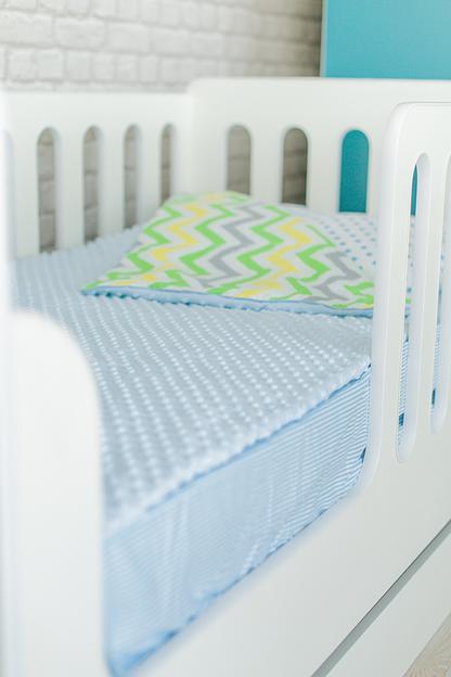 Кровать детская укороченная с ящиком ОПТ фото 6