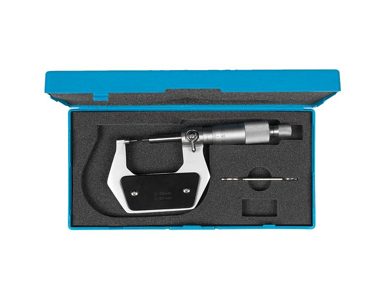 Микрометр с мал.изм.губ. МК-МП- 25 0,001 SHAN (госреестр № 75427-19) с поверкой фото 6