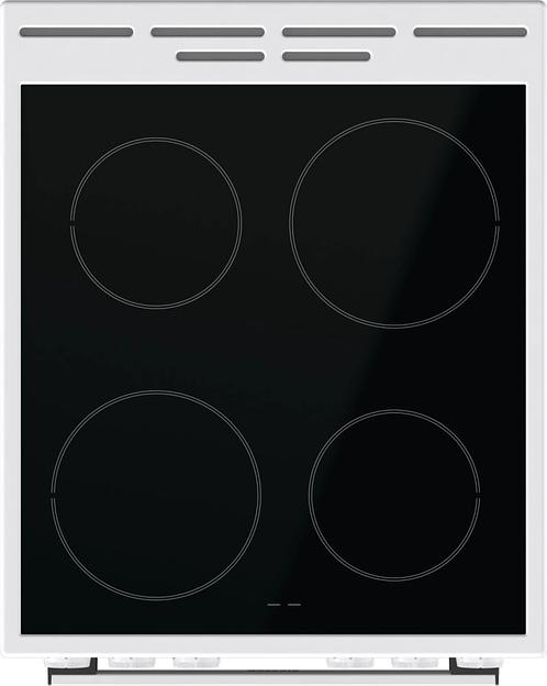 Плита Электрическая Gorenje GEC5A12WG-B белый стеклокерамика (без крышки) фото 8