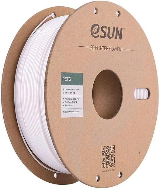 Пластик для принтера 3D Esun PETG175SW1 PETG d1.75мм 1кг 1цв. фото 1