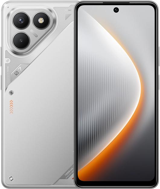 Смартфон Tecno POVA 7 Neo 256Gb 8Gb серебристый моноблок 3G 4G 6.8" 1080x2460 Android 14 50Mpix 802.11 a/b/g/n/ac NFC GPS GSM900/1800 Protect фото 1
