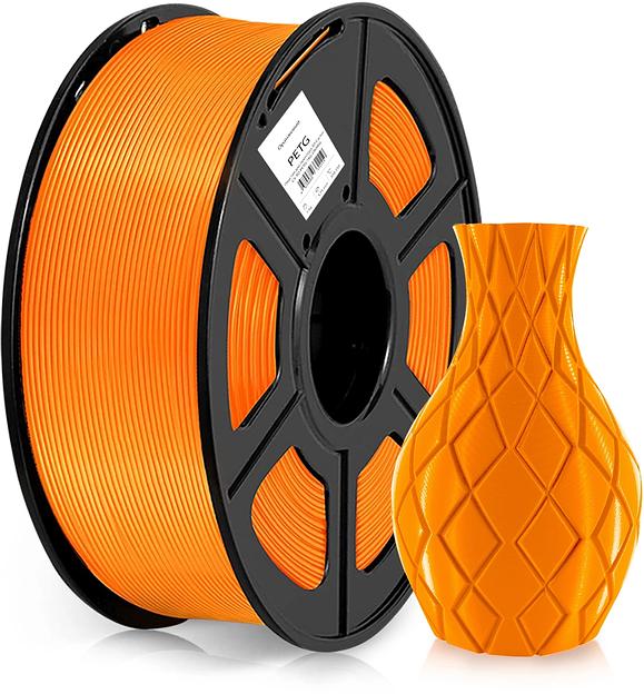 Пластик для принтера 3D Cactus CS-3D-PETG-1KG-ORANGE PETG d1.75мм 1кг 1цв. фото 1