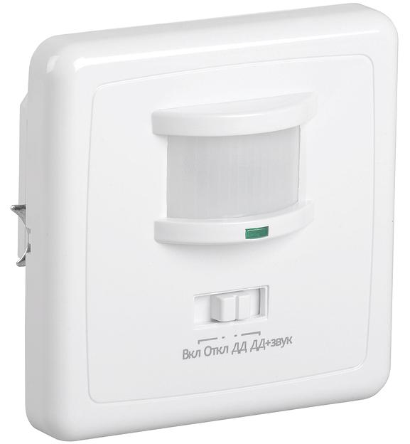 Iek LDD12-035-500-001 Датчик движения ДД 035 белый, макс. нагрузка 500Вт, угол обзора 140град., дальность 12м, IP20, ИЭК фото 1