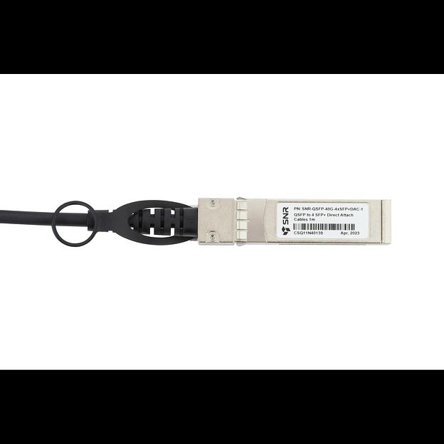 Модуль 40G QSFP-40G->4xSFP+ DAC, дальность до 1м фото 3