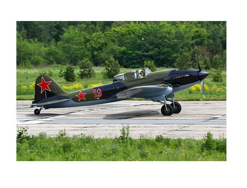 Макет самолета-штурмовика Ил-2 фото 1