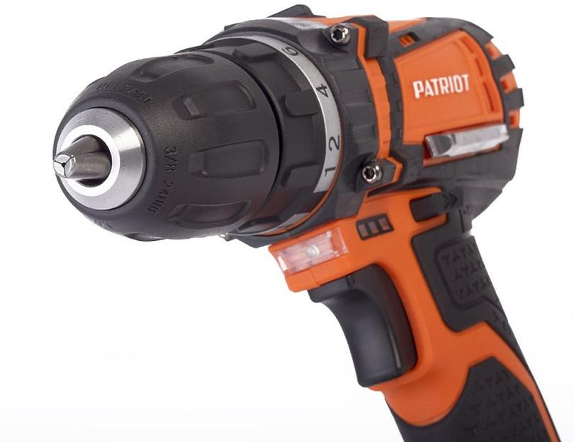 Дрель-шуруповерт Patriot BR 181UES аккум. патрон:быстрозажимной (кейс в комплекте) фото 2