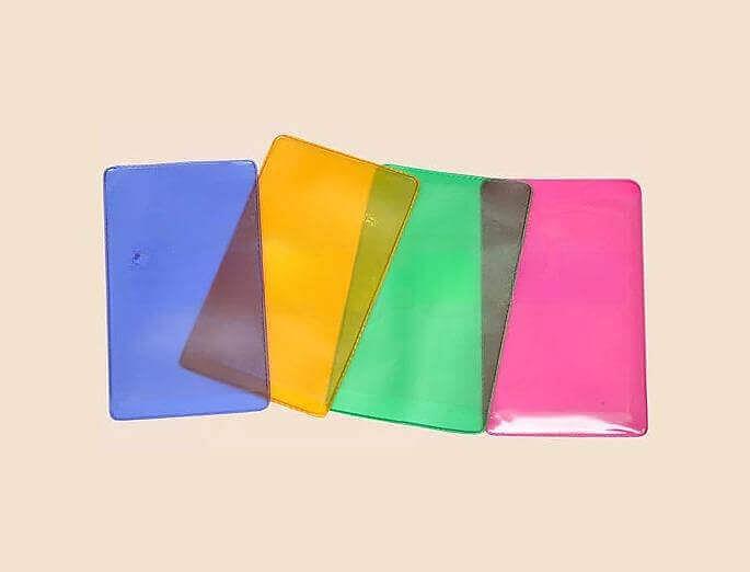 Карман «Гелевый» двухсторонний для карт 103×64 мм Арт. 01.07.01, опт фото 1