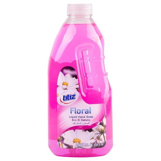 Жидкое мыло для рук Titiz цветочный, 2 л фото 1