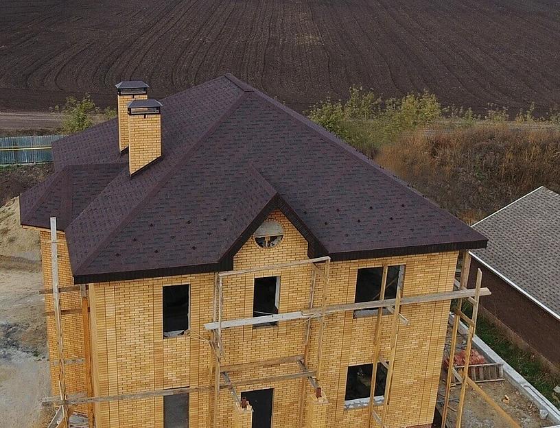 Гибкая черепица Döcke PIE Premium «Генуя» какао опт фото 5