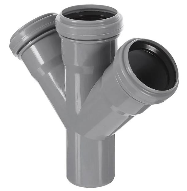 Крестовина одноплоскостная (Полипропилен) 50x50x50/45 фото 1