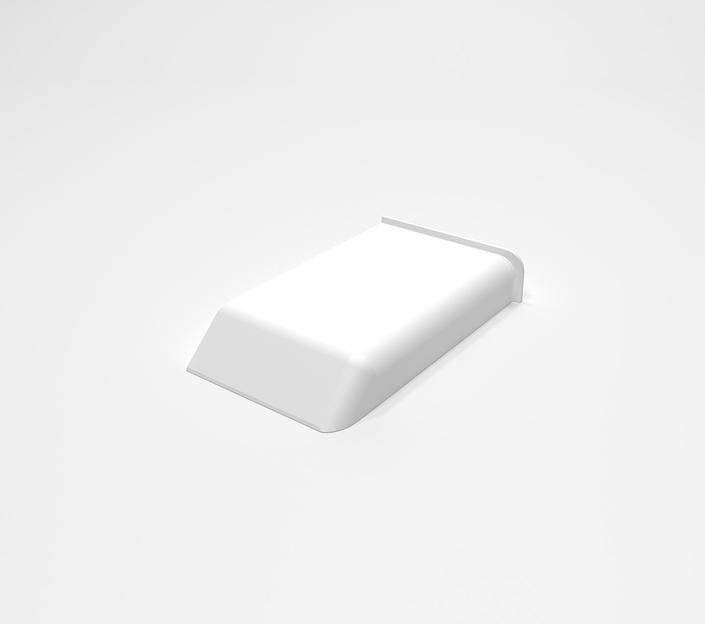 Накладка декор. "Strong" левая, белая фото 1