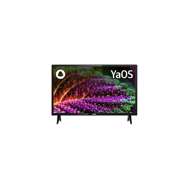 24" Телевизор BBK 24LEX-7248/TS2C (B), FULL HD, черный, СМАРТ ТВ, YaOS фото 1