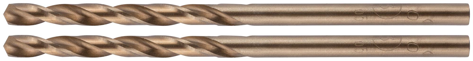 Сверло по металлу Cutop Profi с кобальтом 5% 3 x 61 мм, 2 шт фото 5