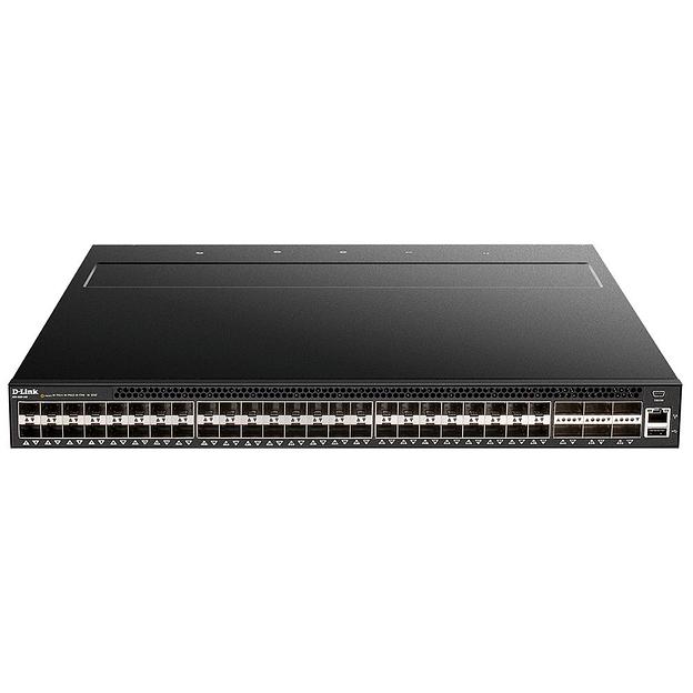 D-Link DXS-5000-54S/A1ASI Управляемый L3 коммутатор с 48 портами 10GBase-X SFP+, 6 портами 40GBase-X QSFP+, 2 источниками питания AC и 4 вентиляторами фото 2