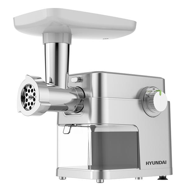 Мясорубка Hyundai HY-MG5591 1900Вт серебристый фото 1