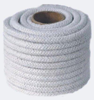 Набивка сальниковая АФТ 8x8 - асбестовая с пропиткой из фторопласта с тальком, неграфитированная фото 1