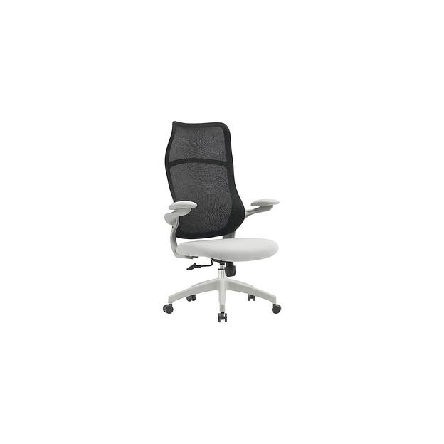 Кресло Cactus CS-GMC505-BKGY, на колесиках, сетка/ткань, черный/серый фото 1
