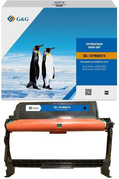 Блок фотобарабана G&G GG-101R00474 ч/б:10000стр. для PH 3052/3260 WC 3215/3225 Xerox фото 2