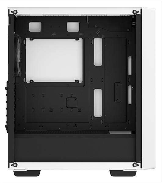 Корпус Deepcool CC560 WH V2 без БП, боковое окно (закаленное стекло), 3x120мм LED вентилятор спереди и 1x120мм LED вентилятор сзади, белый, ATX (CC560 WH V2) фото 4