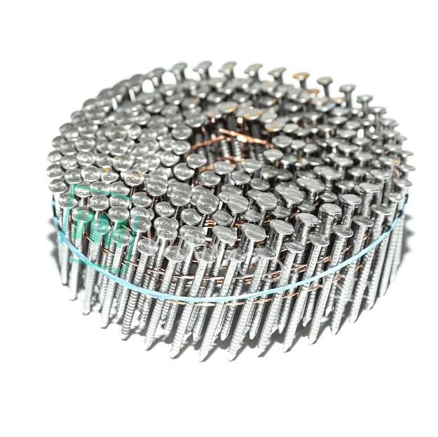 Гвоздь барабанный ершённый оцинкованный 2,5/50 мм 1200шт ПневмоПарк фото 1