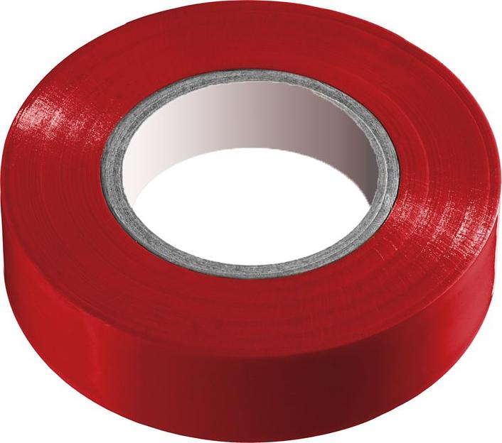Изолента ПВХ 19мм*20м красная фото 1