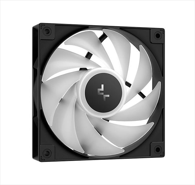 Кулер для процессора DEEPCOOL AG500 BK ARGB V2 черный 120мм алюминий+медь 1900rpm 29.4db 40pin 240W 160мм фото 8