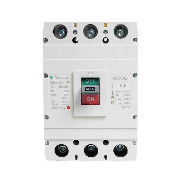 Автоматический выключатель  iPower  ВА57-630 3P 500A фото 2