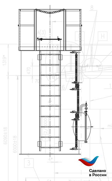 Ёмкости технологические для приёмки, хранения, отпуска и участия в технологическом процессе получения продукта производства марки ЕПП, 0.025-1000 м³ фото 1