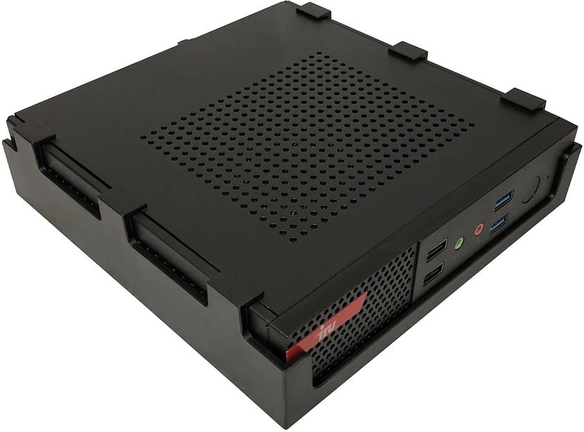 Неттоп IRU Tactio 310H6ATF slim i5 12400 (2.5) 16Gb SSD512Gb UHDG 730 Windows 11 Pro GbitEth WiFi BT 120W черный (RUS) (2131390) фото 4