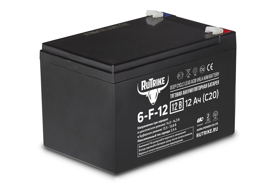 Тяговый аккумулятор Eltreco OT 12-12 (6-F-12) (12V12A/H C20) фото 1