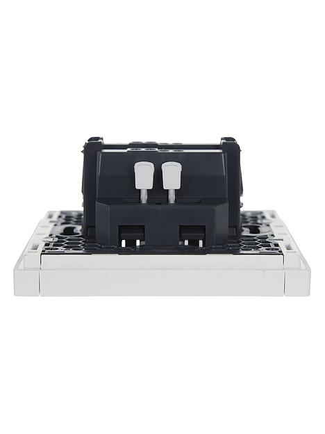 FORTE&PIANO Выключатель 1-клавишный проходной 10А FP203 белый IEK фото 5