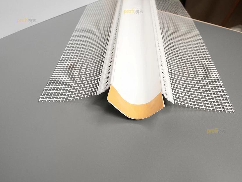 Деформационный профиль оконный ПВХ Е-образный ProfiGips 2,5 м ОПТ фото 2