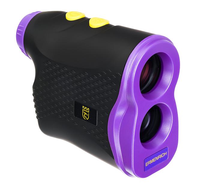 Лазерный строительный дальномер Ermenrich LR1500, фиолетовый 84085 фото 4