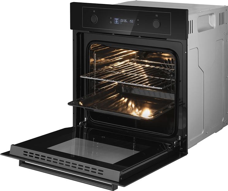 Духовой шкаф Электрический Weissgauff EOM 610 PDBS черный фото 5