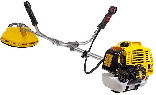 CHAMPION Триммер Т433 { разъемн.прям. 1,25кВт 42,7см? 7,2кг HT21+40/255/25,4 U-ручка легк.старт } фото 1