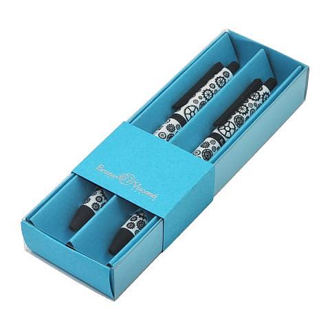 Ручка шариковая автом. 0,5мм ArtClick Time Machine, синий, 2 шт, футляр, Bruno Visconti 20-0281/0505 фото 1