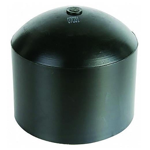 Заглушка 500 ПЭ100 SDR11 литая полиэтиленовая удлиненная фото 1