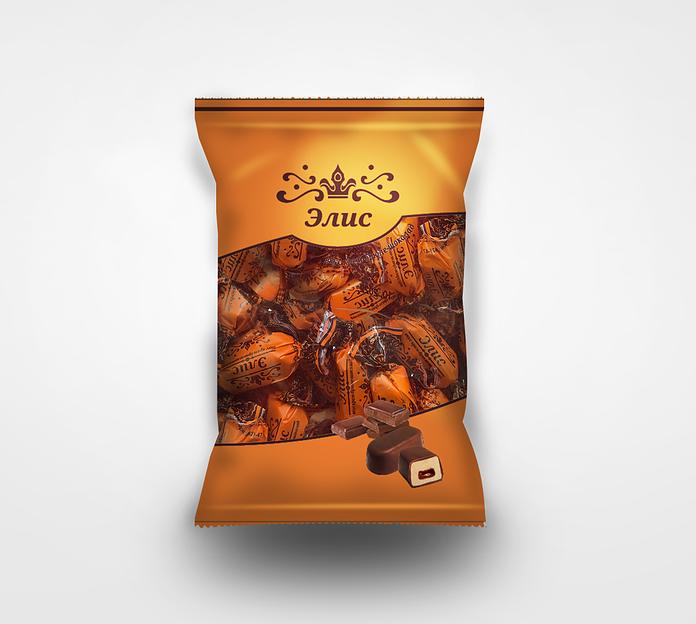 Конфеты «Элис» вкус крем-брюле-шоколад ОПТ фото 1