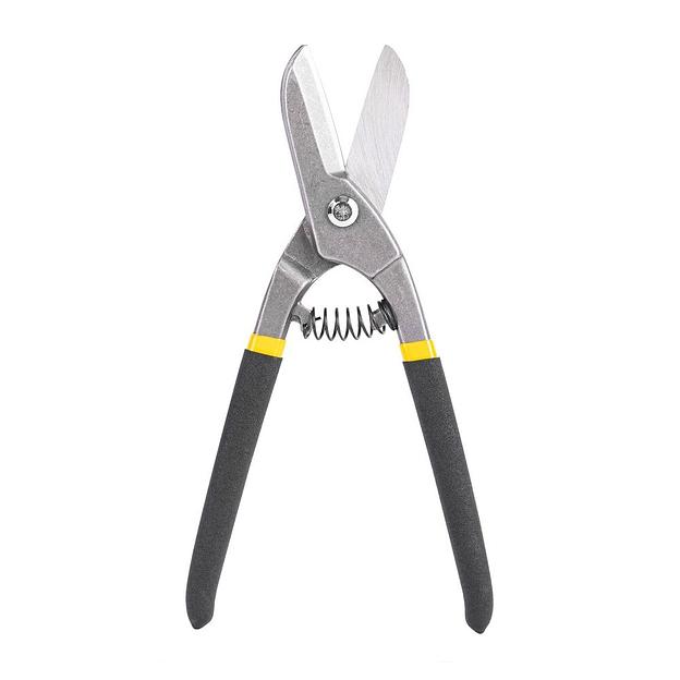 Режущий инструмент (пилы, ножовки, ножи, ножницы) Deli Ножницы по металлу прямые Deli DL4371 250мм, высокоуглеродистая сталь 55, прорезиненная рукоятка фото 1