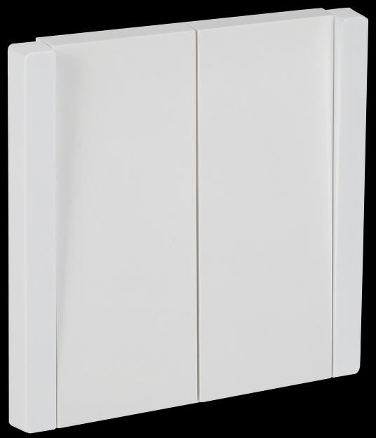 FORTE&PIANO Выключатель 2-клавишный 10А FP205 белый IEK фото 1