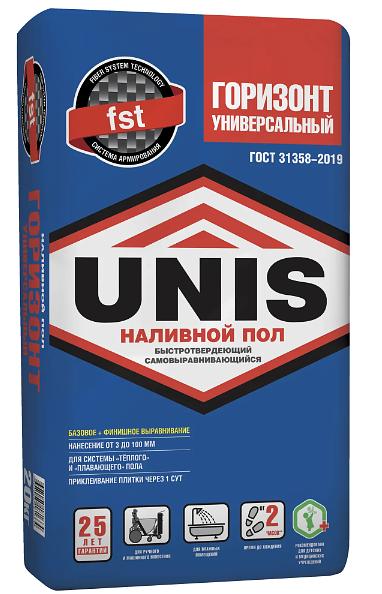 Наливной пол Unis Горизонт 20 кг фото 1