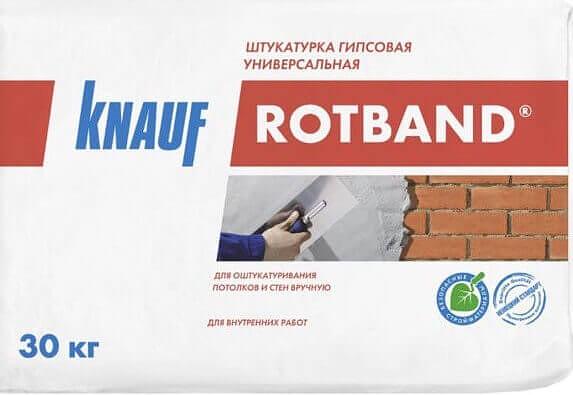 Штукатурка гипсовая Knauf Ротбанд 30 кг фото 1