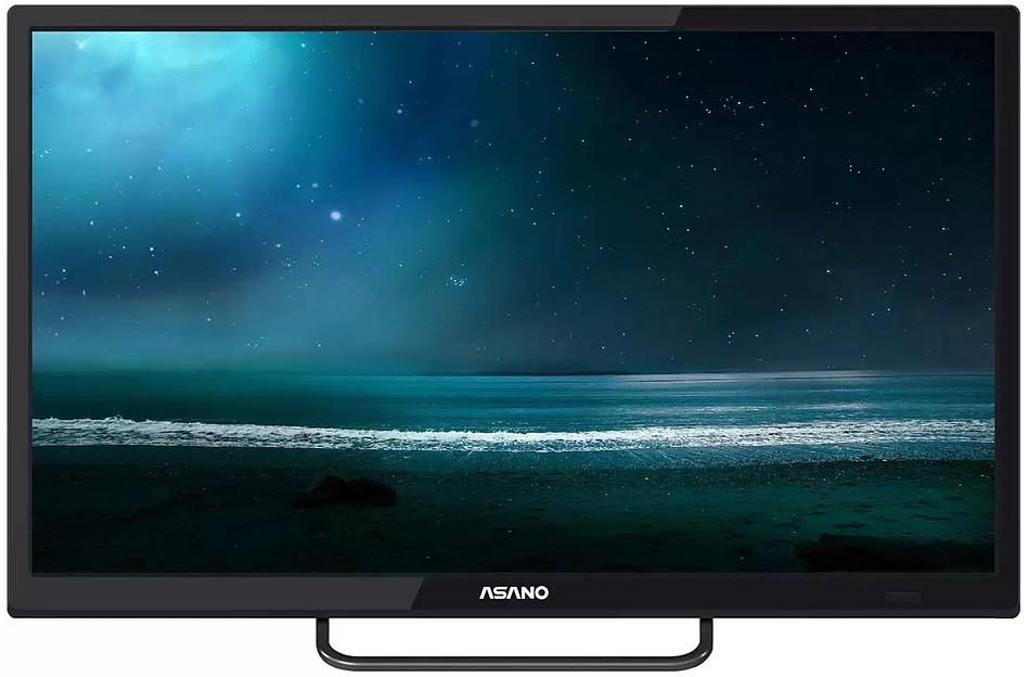 Телевизор 24" ASANO 24LH1110T, 1366x768, черный фото 1