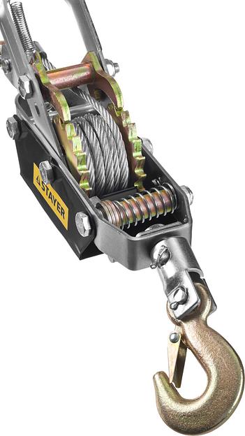 STAYER MAXPull, 4 т, 3 м, ручная рычажная лебедка (4310-4) фото 6