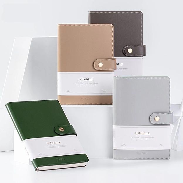 Блокнот Deli NUSIGN NS299 A5 искусст. кожа 120л твердая обложка ассорти фото 3