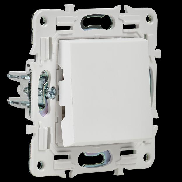 SKANDY Выключатель 1-клавишный проходной 10А SK-V02W арктический белый IEK фото 4