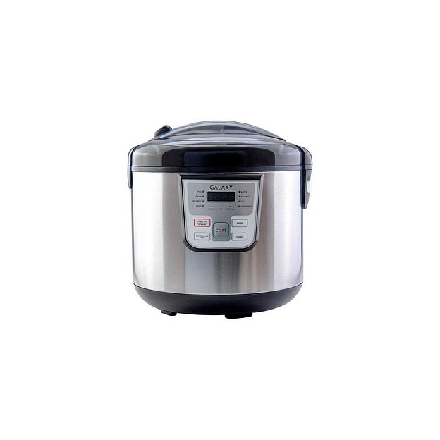Мультиварка GALAXY GL 2641, 900Вт, черный/серебристый [гл2641черн] фото 1
